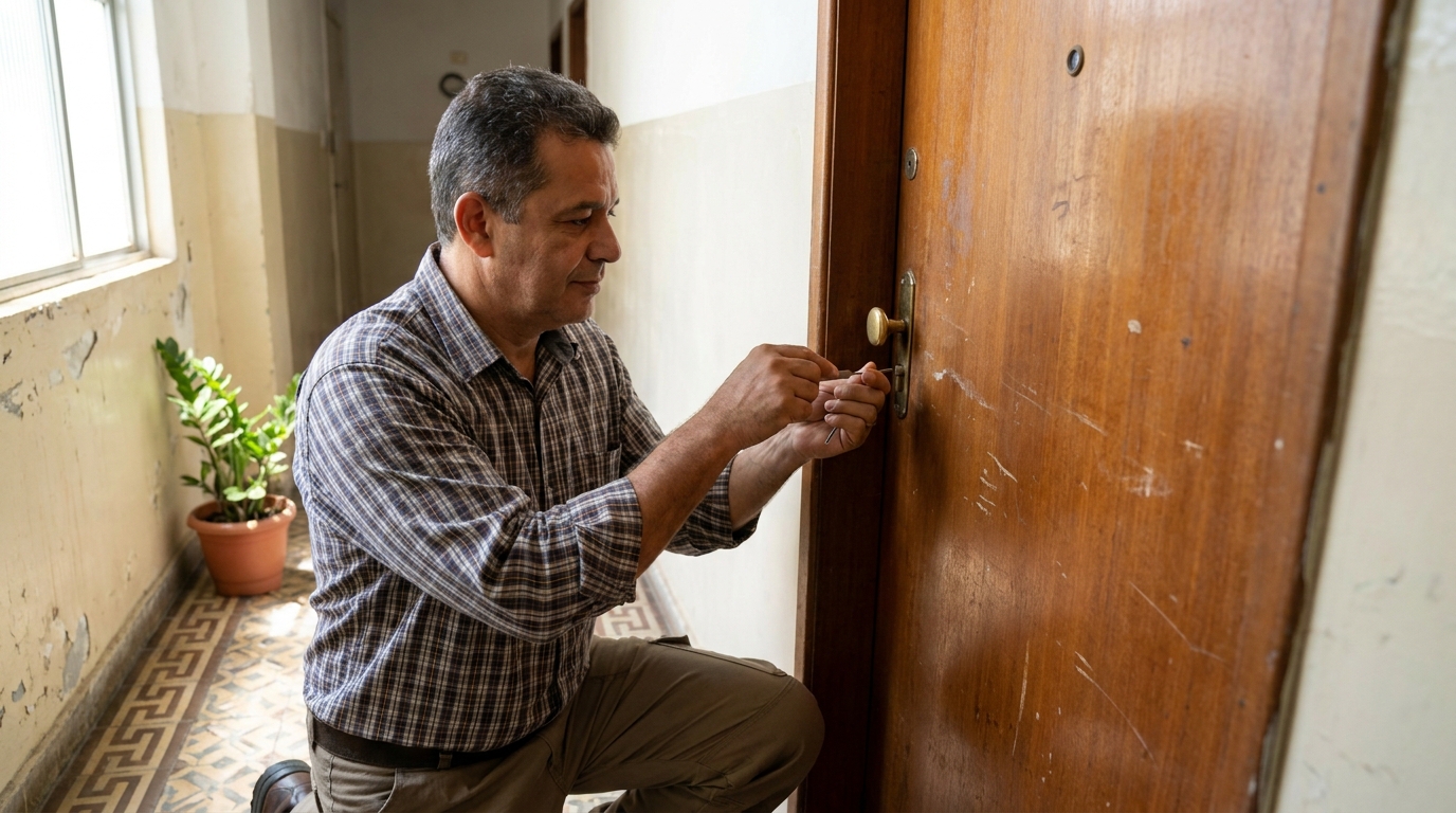 Abertura de Porta Residencial em Santo André‑SP
