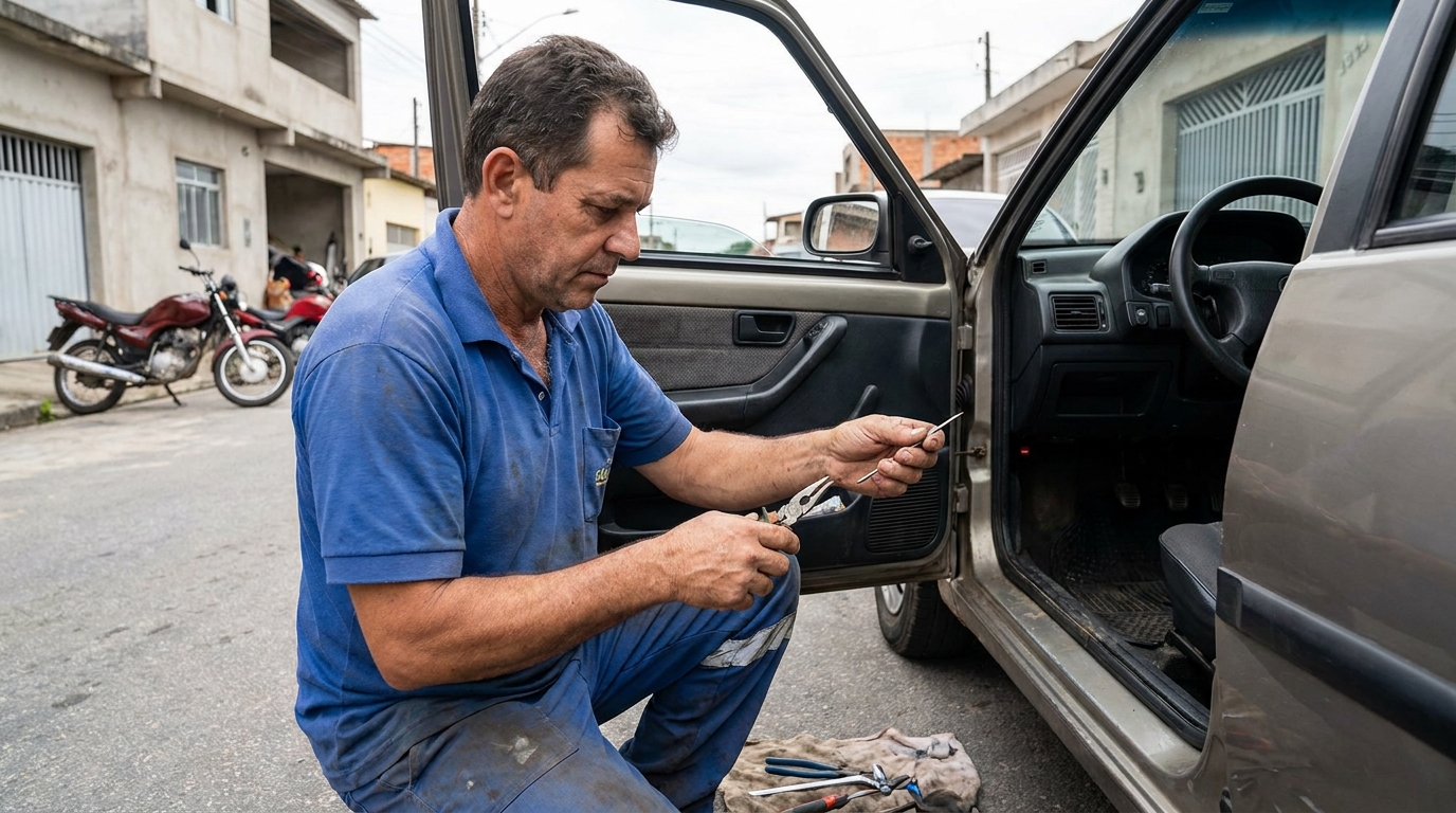 Extração em Cadeado em Santo André‑SP