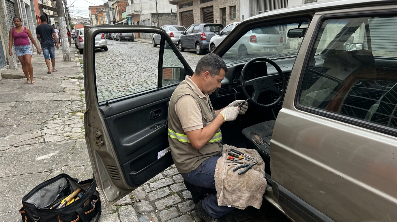 Reparo da Fechadura Afetada em Santo André‑SP