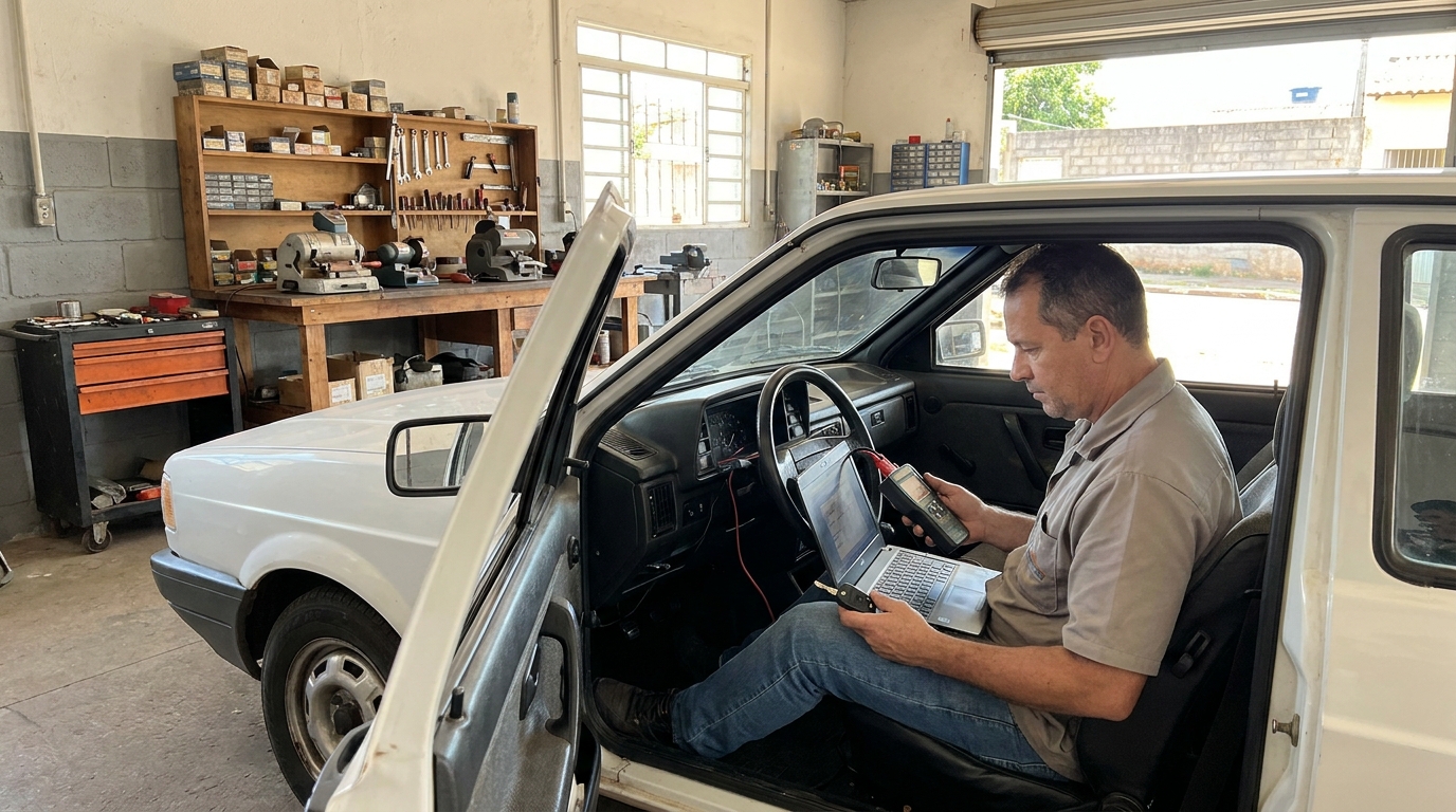 Reparo de Sistema Antifurto em Santo André‑SP